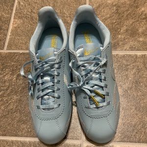 Baby blue rare Nike Cortez
